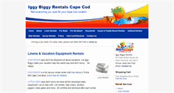 Desktop Screenshot of iggybiggyrentals.com